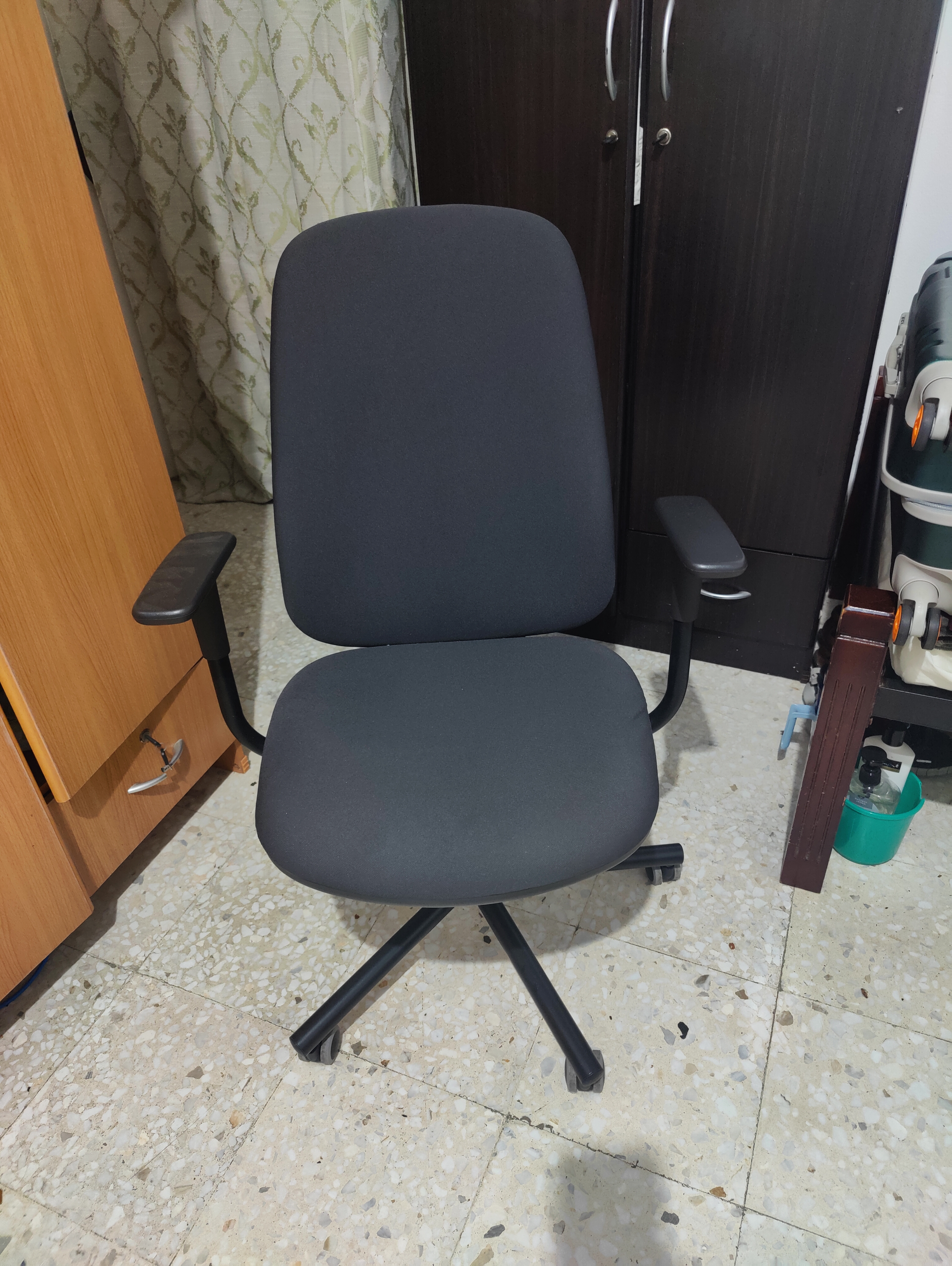 Computer desk and chair 