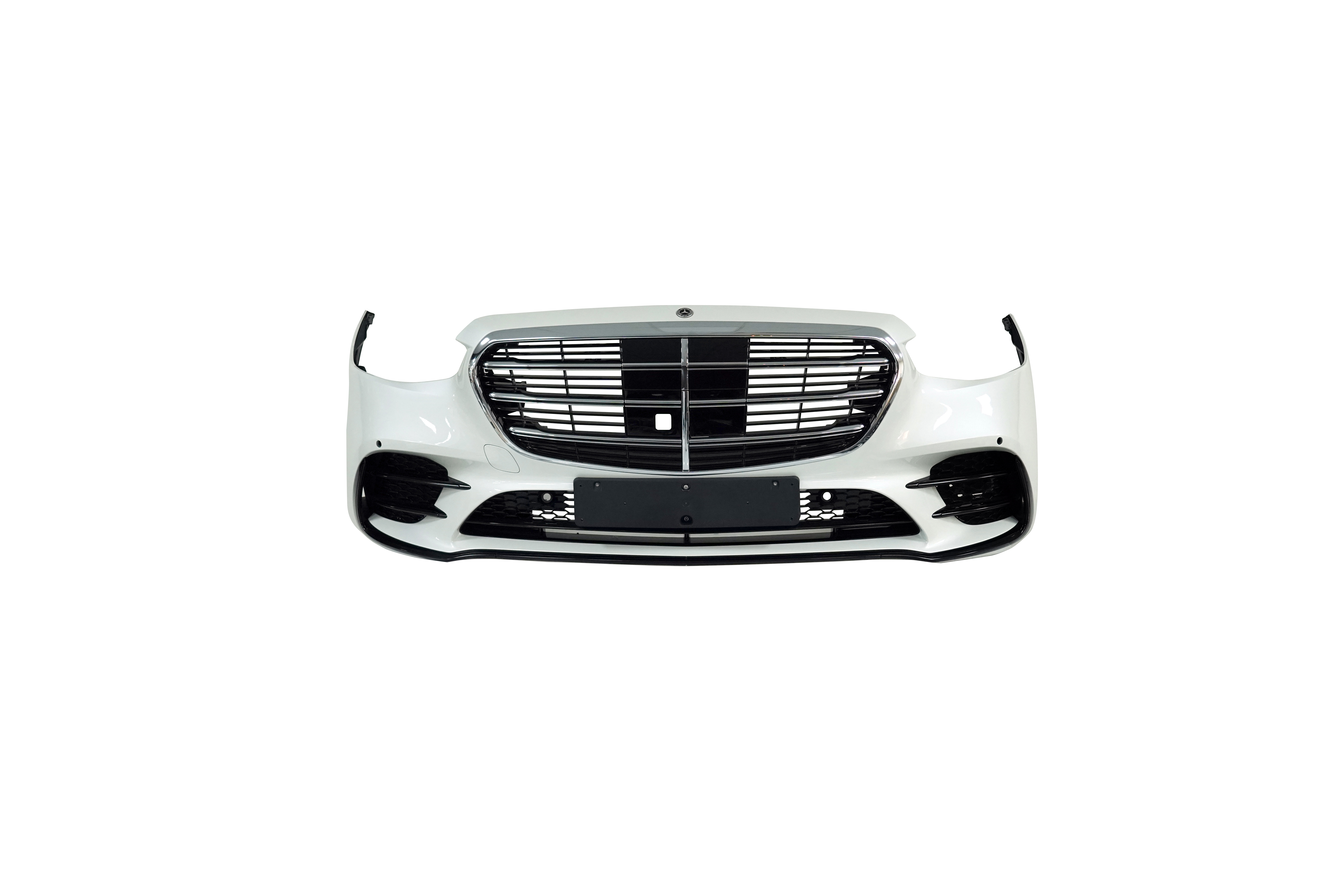 Mercedes Benz S Class Bumper White OEM