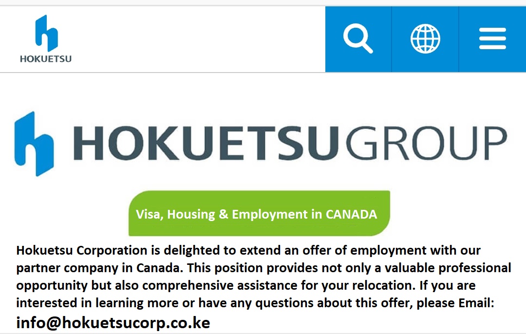 Visa, Housing & Employment in CANADA